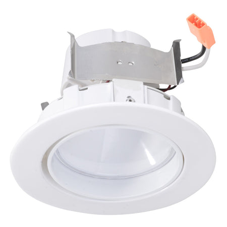 EiKO 4-Inch Rotatable LED Downlight Kit - 11W, 650 Lumens, Dimmable, 4000K, 80CRI, 120V, Efficient Lighting Solution for Versatile Spaces, LED-RK, EiKO - Maple Electric Supply 