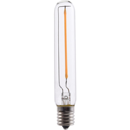 EiKO Dimmable LED T6-1/2 Filament Bulb, 2.5W 200lm, 320° Beam Angle, 2700K, E17 Base, 80 CRI, 120V - Energy Efficient Lighting Solution - Maple Electric Supply 