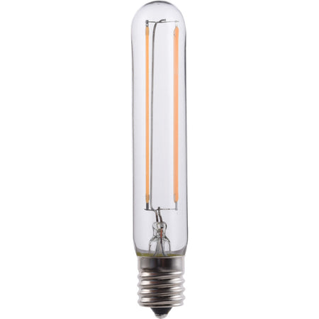 EiKO Dimmable LED Filament Bulb T6-1/2, 4.5W 450lm, 320° Beam Angle, 80CRI, 2700K, E17 Base, 120V - Energy Efficient Lighting Solution - Maple Electric Supply 