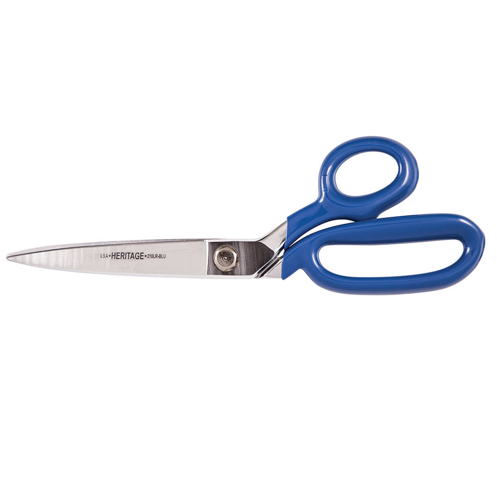 Bent Trimmer w/Large Ring, Coated Handles, 10-Inch, Bent Trimmers, Klein Tools - Maple Electric Supply 