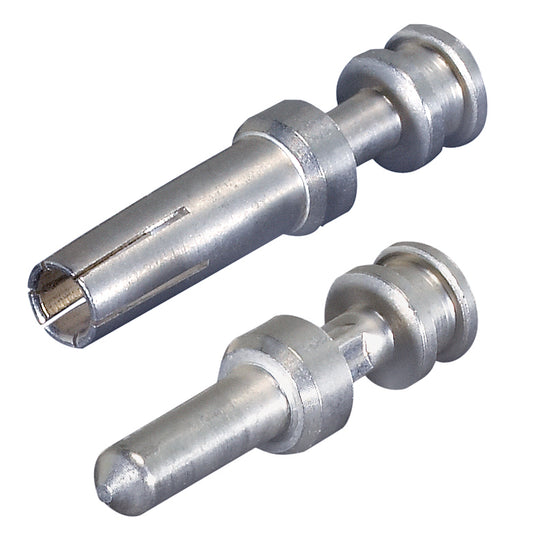 Heavy duty connectors fem. 10awg  contact 40a-silver 50/pk