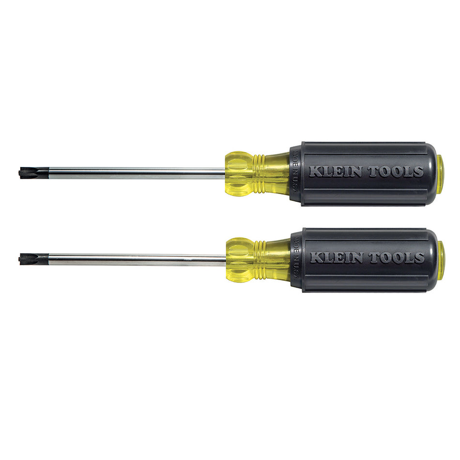 Combo Tip Driver Set 4-Inch, Combo-Tip; Cushion-Grip Screwdriver Sets, Klein Tools - Maple Electric Supply 