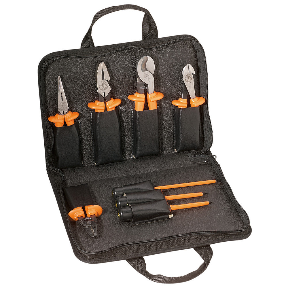 Basic Insulated Tool Kit, 1000-Volt, 8-Piece, Tool Kits, Klein Tools - Maple Electric Supply 