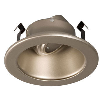 4" Low/Line Voltage Reflector - Pewter Finish, MR16/GU10, 50W - 402PTR, Recessed Lighting, Galaxy Lighting - Maple Electric Supply 