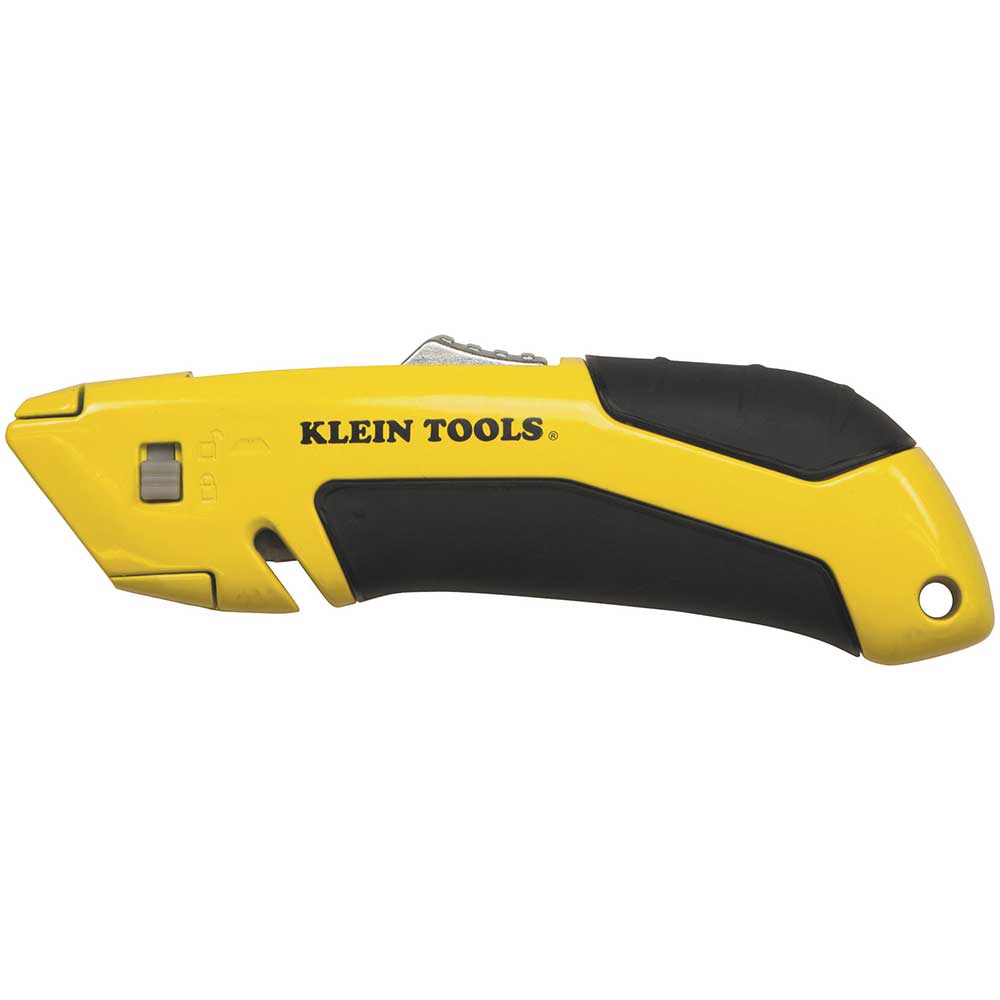 Self-Retracting Utility Knife, Utility Knives, Klein Tools - Maple Electric Supply 