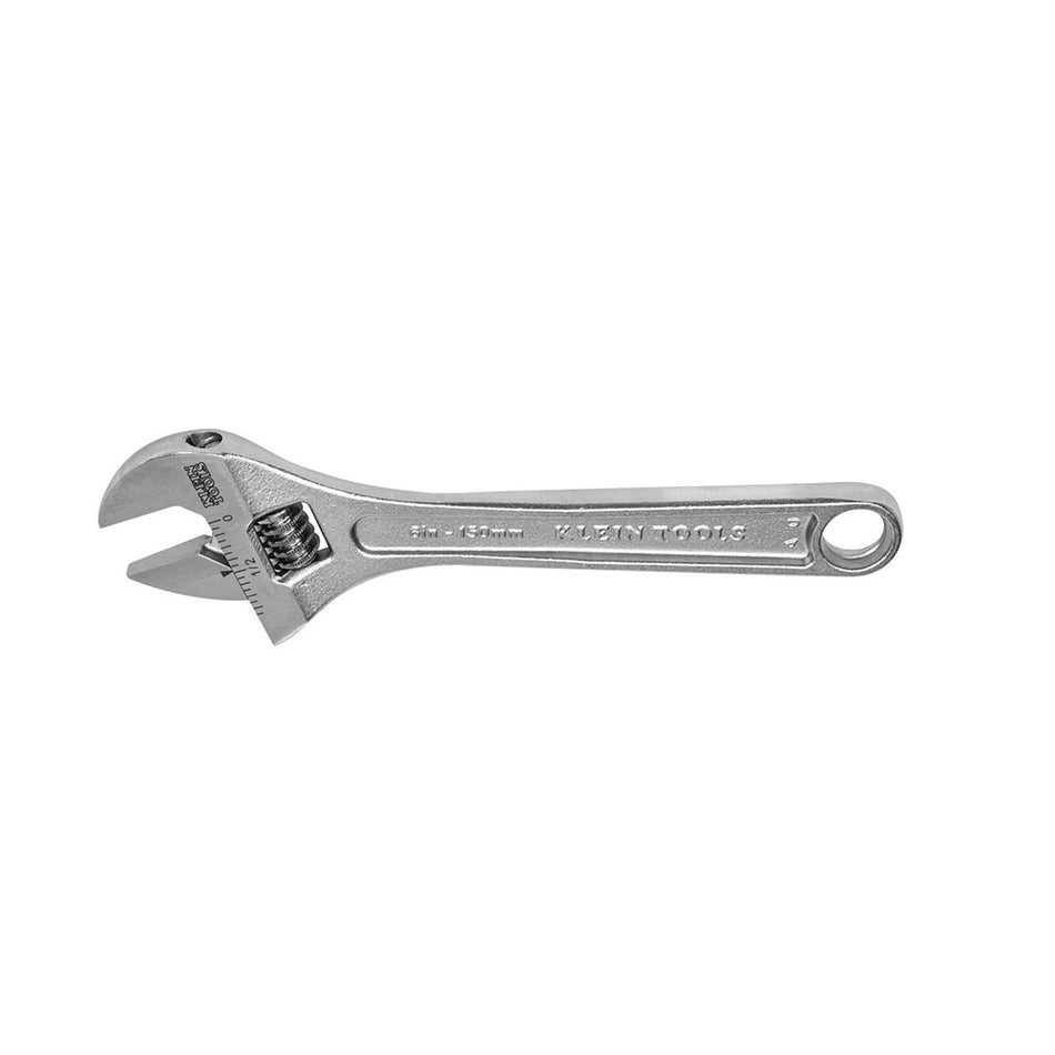 Extra-Capacity Adjustable Wrench, 6-Inch, Adjustable Wrenches - High Capacity, Klein Tools - Maple Electric Supply 