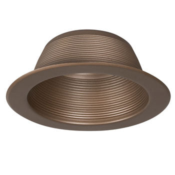 509BZ 6" Line Voltage Step Baffle - Bronze Finish, Fits PAR30/BR30 Bulbs, Non-Dimmable, Energy Star Not Included, Recessed Lighting, Galaxy Lighting - Maple Electric Supply 