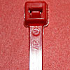 7.5 Red Cable Ties 50lb (100/Pack)