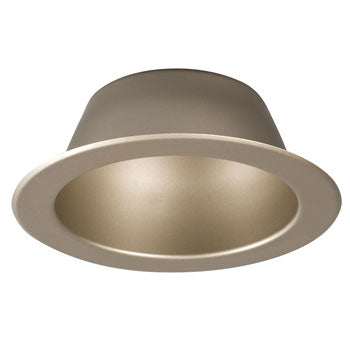 6" Line Voltage Reflector 510PT - Pewter Finish, 75W/65W PAR30/BR30 Bulb, Non-Dimmable, Recessed Lighting, Galaxy Lighting - Maple Electric Supply 