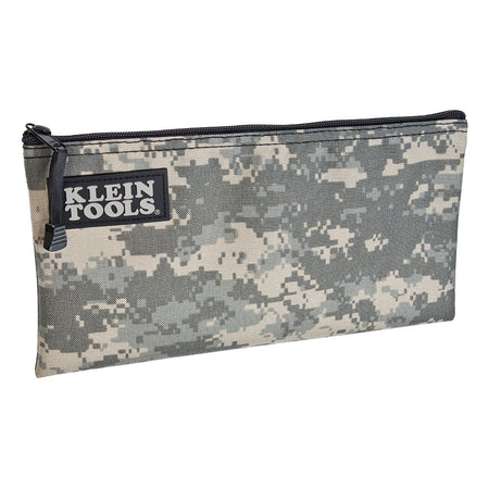 Camouflage Zipper Bag, Leather/Nylon Zipper Bags, Klein Tools - Maple Electric Supply 