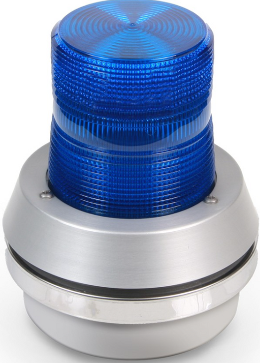AdaptaBeacon Flashing Light With Horn, Blue