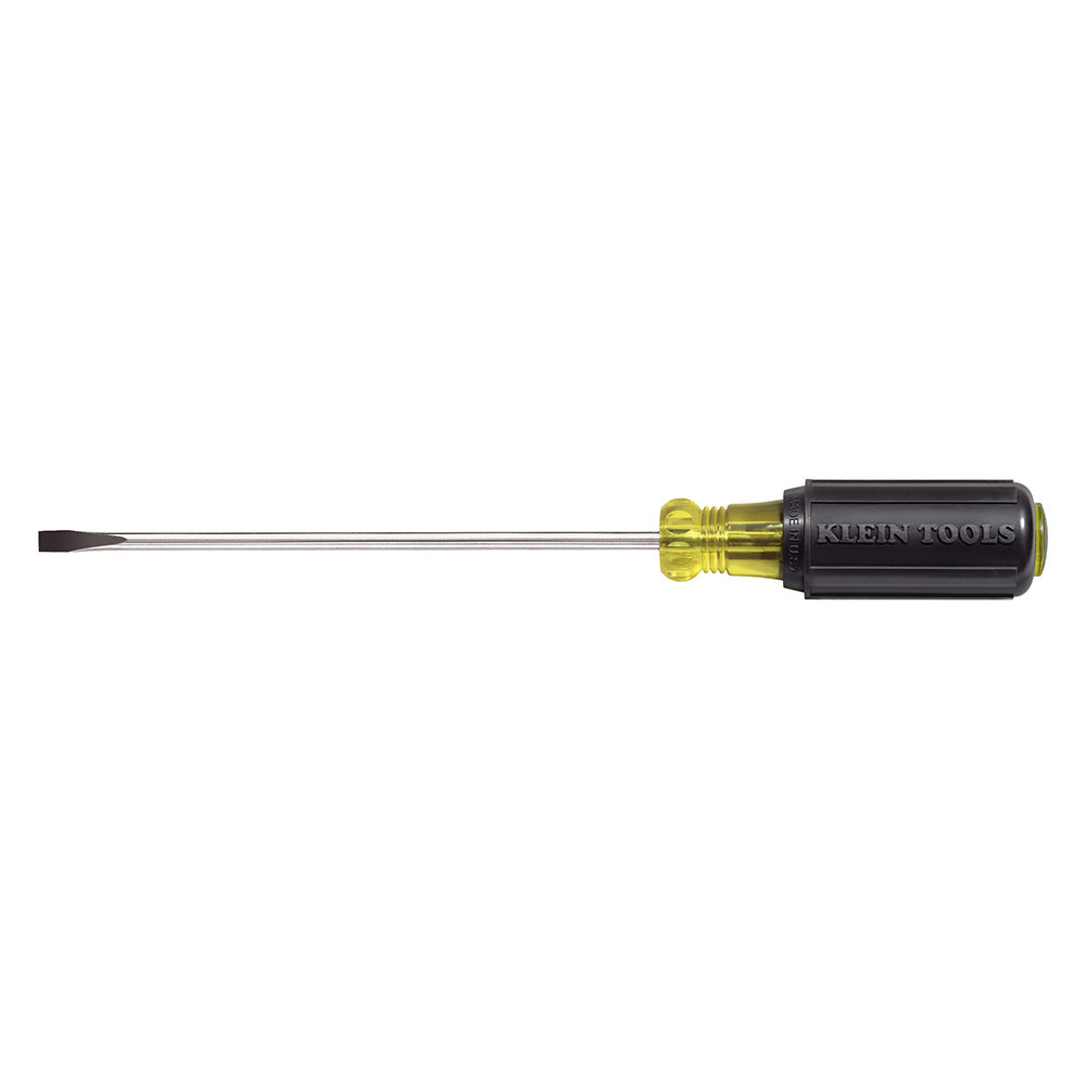 Screwdriver, 3/16-Inch Cabinet, 10-Inch Shank, Cabinet-Tip (Round-Shank), Klein Tools - Maple Electric Supply 