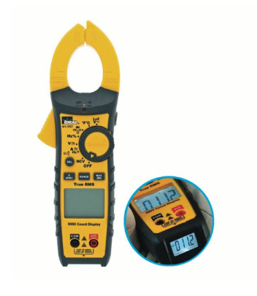 600A AC/DC TRMS TightSight® Clamp Meter w/Flashlight - Maple Electric Supply 