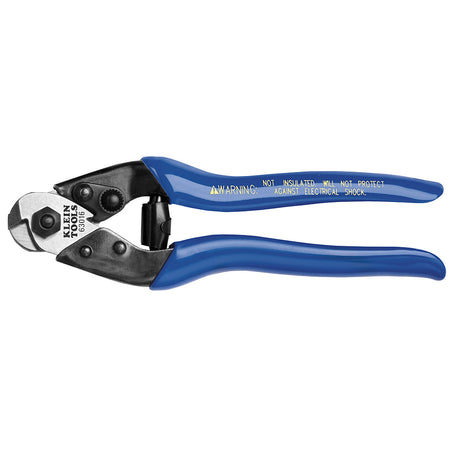 Heavy-Duty Cable Shears, Blue, 7 1/2-Inches, Cable Shears, Klein Tools - Maple Electric Supply 