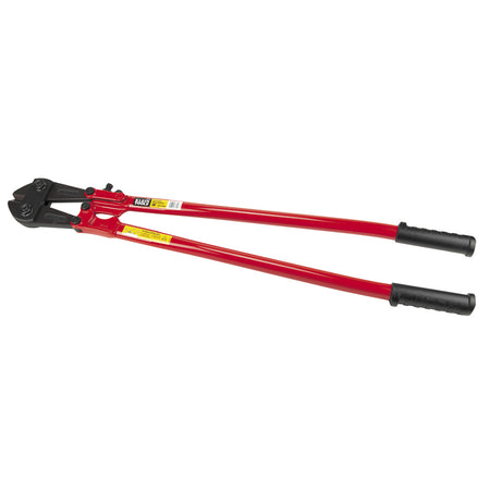 Bolt Cutter with Steel Handles, 36-Inch, Black/Red, Steel-Handled Bolt Cutters, Klein Tools - Maple Electric Supply 