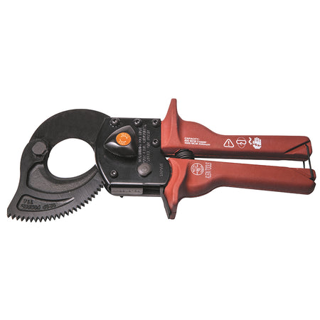 Compact Ratcheting Cable Cutter, Ratcheting Cable Cutters, Klein Tools - Maple Electric Supply 