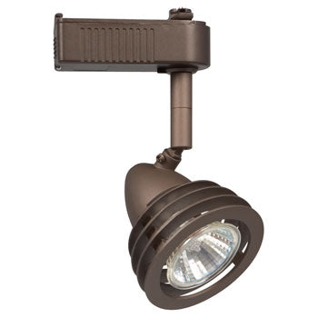 Halogen Track Head 70113BZ - Bronze Finish, GX5.3 Base, MR16 12V, 50W, Dimmable, Track Lighting, Galaxy Lighting - Maple Electric Supply 