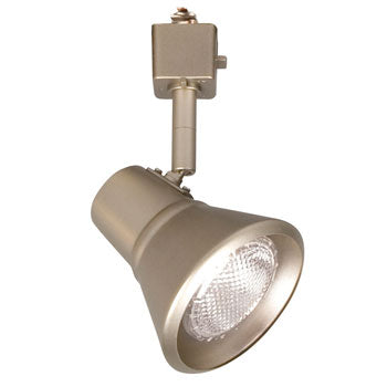 Track Head 70123PT - Pewter Finish, Fits PAR20 Bulb, 50W, Med. Base, 4-1/8"L x 3-3/4"W x 7-1/2"H, Track Lighting, Galaxy Lighting - Maple Electric Supply 