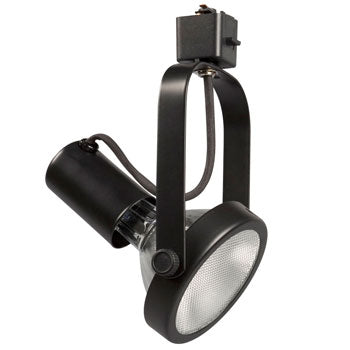 Gimbal Ring Track Head, Black Finish - 75W PAR30, Medium Base, 4.75"x5.25"x9", Non-Dimmable., Track Lighting, Galaxy Lighting - Maple Electric Supply 