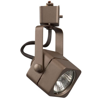 HalogenTrack Head 70318BZ - Bronze Finish, GU10 Bulb, 50W, 6.5" Height, Dimmable Option, Track Lighting, Galaxy Lighting - Maple Electric Supply 