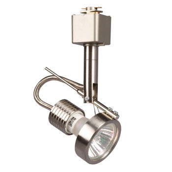 Halogen Track Head 70329BN - Brushed Nickel Finish, GU10 Bulb, 50W, Non-Dimmable, Track Lighting, Galaxy Lighting - Maple Electric Supply 