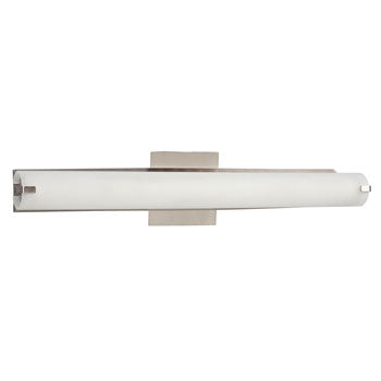 Geneva II LED Bath & Vanity Light - 24W Dimmable, Frosted Glass, Brushed Nickel, 3000K, ENERGY STAR Certified, Bath & Vanity Lights, Galaxy Lighting - Maple Electric Supply 