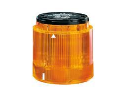 Illuminated Flash Unit 8LT7FLB1 - Bright Orange 24VAC/DC, Automation and Control, Lovato - Maple Electric Supply 