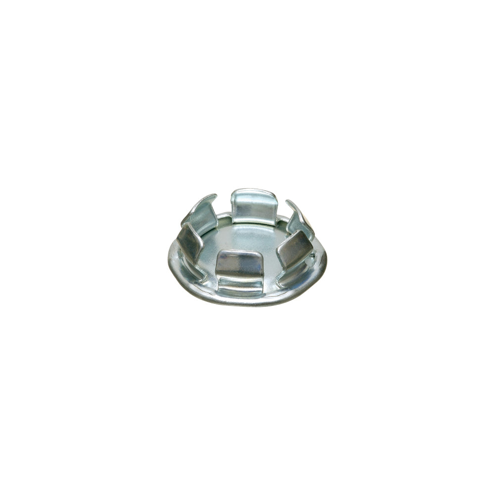 Arlington 1/2" Snap In Blank - Zinc Plated Steel, 100 Pack, , ARLINGTON - Maple Electric Supply 