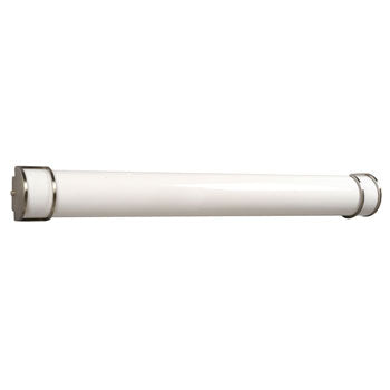 Brushed Nickel Bath & Vanity Light 921248BN-HPF, Satin White Acrylic Lens, 2x32W T8 Bulbs, 49.25"x6"x4.5", Bath & Vanity Lights, Galaxy Lighting - Maple Electric Supply 