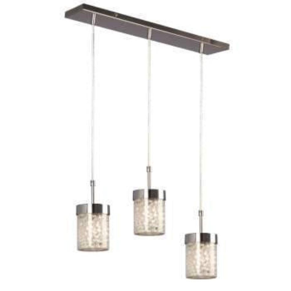 Galaxy Lighting Sparkle Family Pendants - Chrome Finish with Crystal Glass, G9 50W Bulb, Non-Dimmable, Pendants, Galaxy Lighting - Maple Electric Supply 