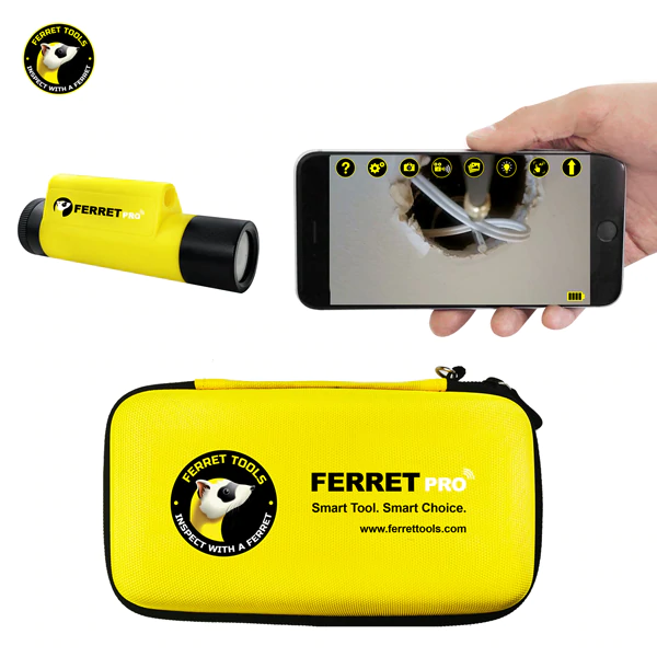 Rack-A-Tiers Ferret Pro - Multipurpose Wireless Inspection Camera, Model 99320