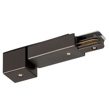 Live-end Conduit Connector A-4 BK - Black Finish, 5-7/8"L x 1-1/2"W x 1-3/8"H, Non-Dimmable, Track Lighting, Galaxy Lighting - Maple Electric Supply 