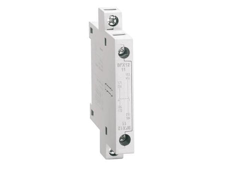 BFX1211 Side-Mount Auxiliary Contacts 1NO+1NC for Versatile Use, Automation and Control, Lovato - Maple Electric Supply 