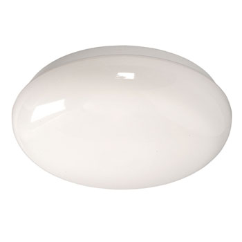 L650200WH010A1 LED Flush Mount Ceiling/Wall Light, 12W, 3000K, 1140 Lumens, White Finish with Acrylic Lens, Dimmable Option, Ceiling Fixtures, Galaxy Lighting - Maple Electric Supply 