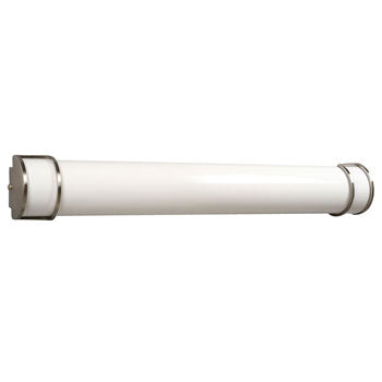 L921236BN033A1 LED Vanity Light, Brushed Nickel, Satin White Acrylic Lens, 36.25"x6"x4.25", 3420 Lumens, Dimmable, Bath & Vanity Lights, Galaxy Lighting - Maple Electric Supply 