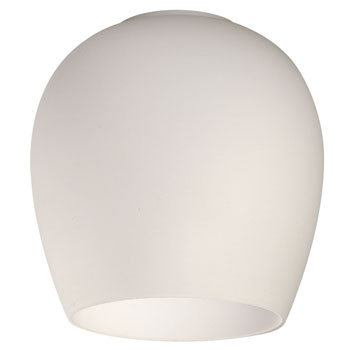 GSG-161 Open Bottom Opal Glass Shade for 2-1/4" Holder, White Finish, Non-Dimmable, Replacement Parts, Galaxy Lighting - Maple Electric Supply 