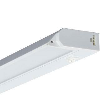 LED Under Cabinet Strip Light L420536WH - White, Dimmable, 3000K, Hardwire/Portable Plug-in with On/Off Switch & Power Cable, Under Cabinet Lighting, Galaxy Lighting - Maple Electric Supply 