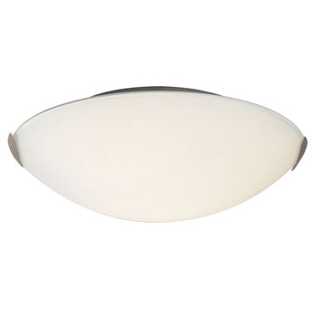 L612413BN024A1 LED Flush Mount Ceiling Light - Brushed Nickel, Satin White Glass, 24W, 3000K, ENERGY STAR, Dimmable, Ceiling Fixtures, Galaxy Lighting - Maple Electric Supply 