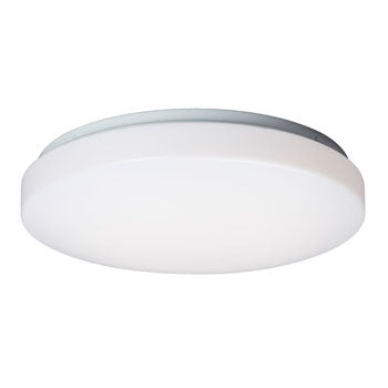 LED Flush Mount Ceiling/Wall Light L622440WH025A1D – Dimmable, White Finish, 3000K, 25W LED, ENERGY STAR, 2200 Lumens, White Acrylic Lens, Ceiling Fixtures, Galaxy Lighting - Maple Electric Supply 