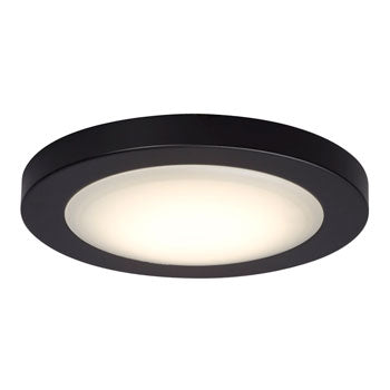 L646130BK: 7.5" LED Slimline Surface Mount, Dimmable 3000K, Black Finish, 1000 Lumens, ENERGY STAR, Ceiling Fixtures, Galaxy Lighting - Maple Electric Supply 