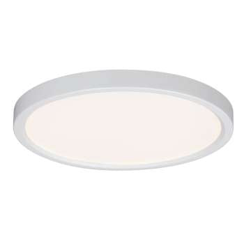 L648130WH 7.875" Dimmable LED Ceiling Light, 15W, 3000K, 900 Lumens, Energy Star, White Finish, Ceiling Fixtures, Galaxy Lighting - Maple Electric Supply 