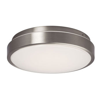 L650900BN010A1 - LED Flush Mount Ceiling Light, Brushed Nickel, 12W, 1140 Lumens, Dimmable, ENERGY STAR, Ceiling Fixtures, Galaxy Lighting - Maple Electric Supply 