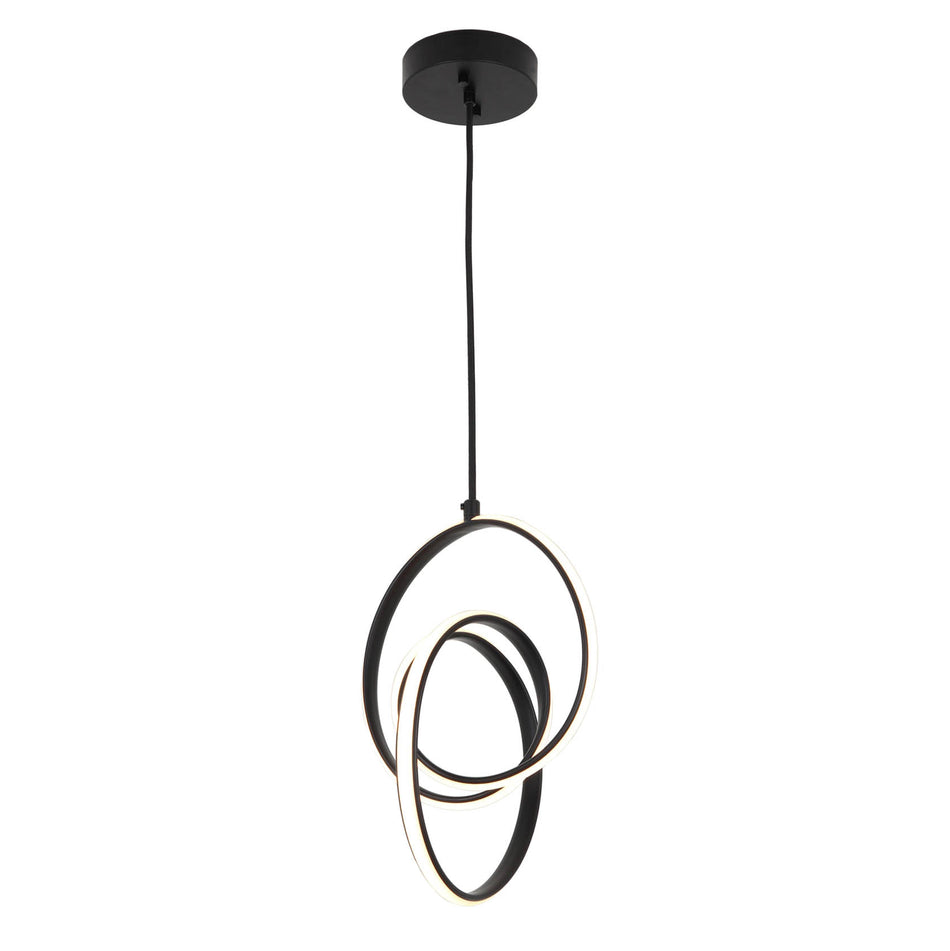 Canarm Jase LED Chandelier, Matte Black - Maple Electric Supply 