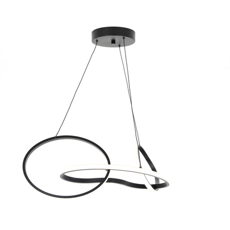 LCH234A32BK- Canarm Zuri LED Chandelier, Matte Black - Maple Electric Supply 