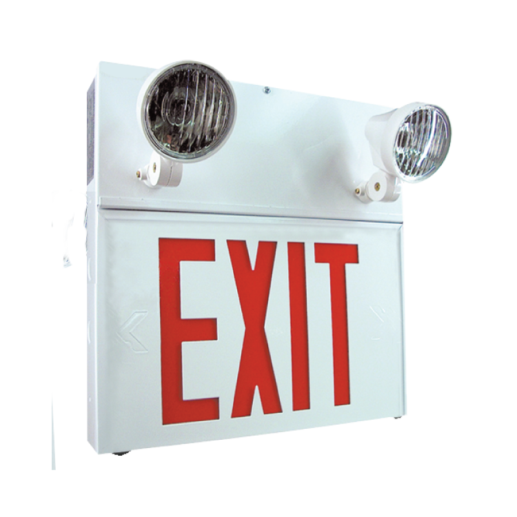 Exit St Combo 6V36W Uf 2P18 9W, LIGHTING, STANPRO - Maple Electric Supply 