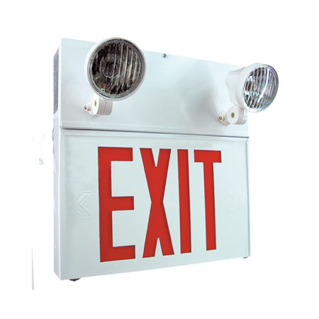 Exit St Combo 6V36W Uf 2P18 9W, LIGHTING, STANPRO - Maple Electric Supply 