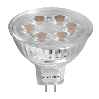 MR16 VASO Glass Housing Dimmable 25000hrs ES