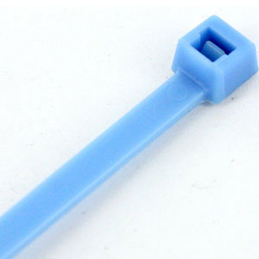 14" CABLE TIES; ARCTIC TIE; 80LB RATED; ICE BLUE; 0.180" WIDTH; SUPERIOR COLD AND SUNLIGHT RESISTANCE (100/Pack)
