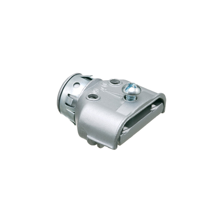 3/8" Snaptite Duplex C - Zinc, 1/2" Knockout Connector by Arlington