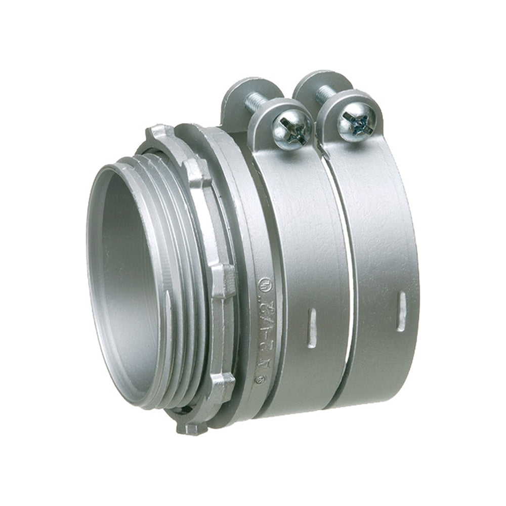 4" Str Flex Connector - Zinc Die-Cast, Concrete Tight, Arlington
